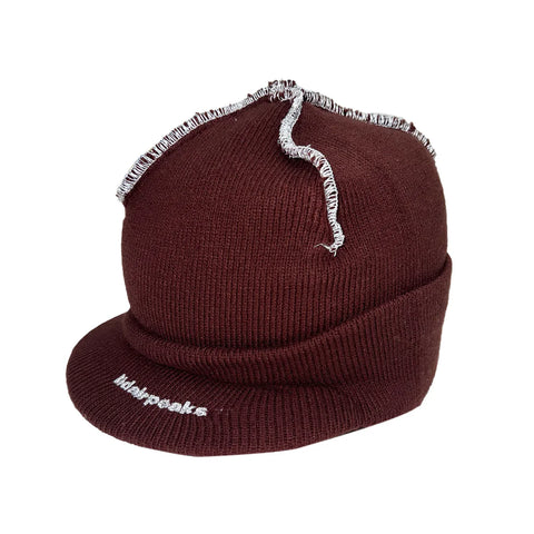 Lidairpeaks - Peak Stitch Beanie "Maroon"