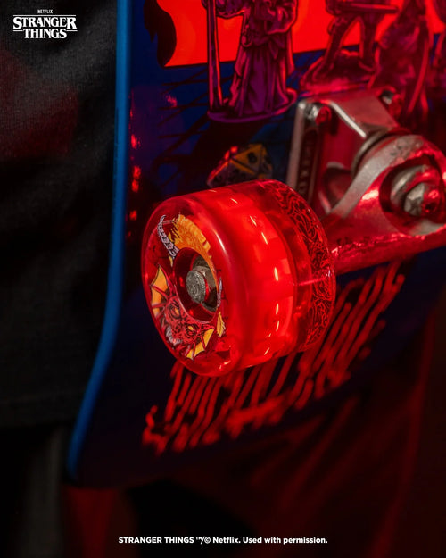 SLIME BALLS - OG SLIME「STRANGER THINGS "Hell Fire Club"」 66mm 78A "Red" Light Ups