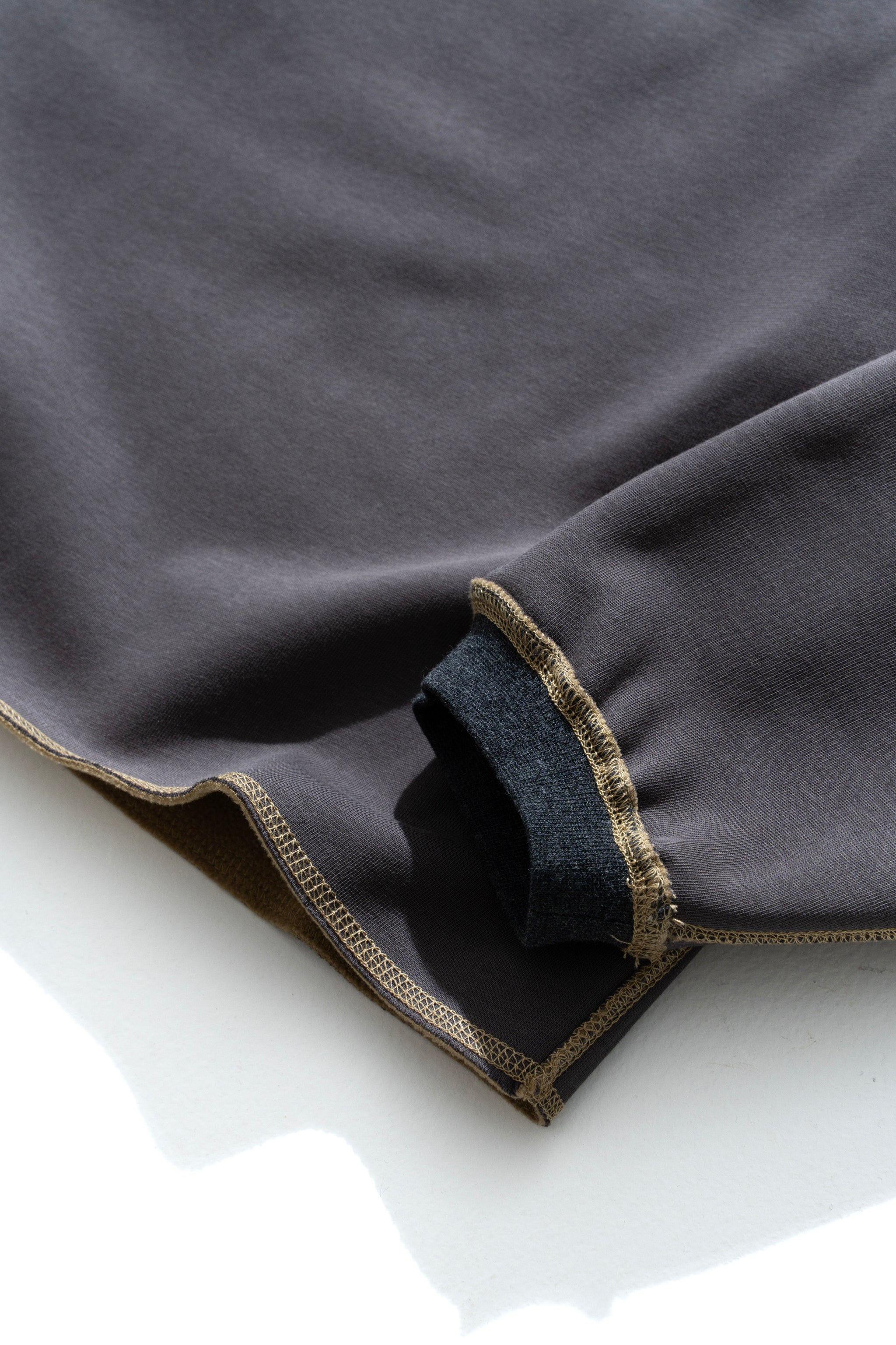 Lidairpeaks - DF Crew neck "Musterd/Grey"