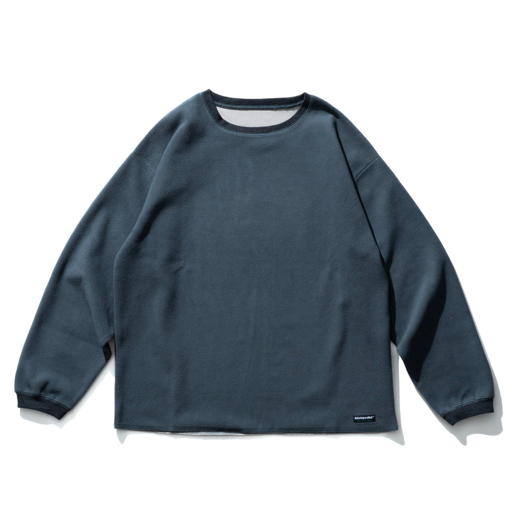 Lidairpeaks - DF Crew neck "Slate/Ash Grey"
