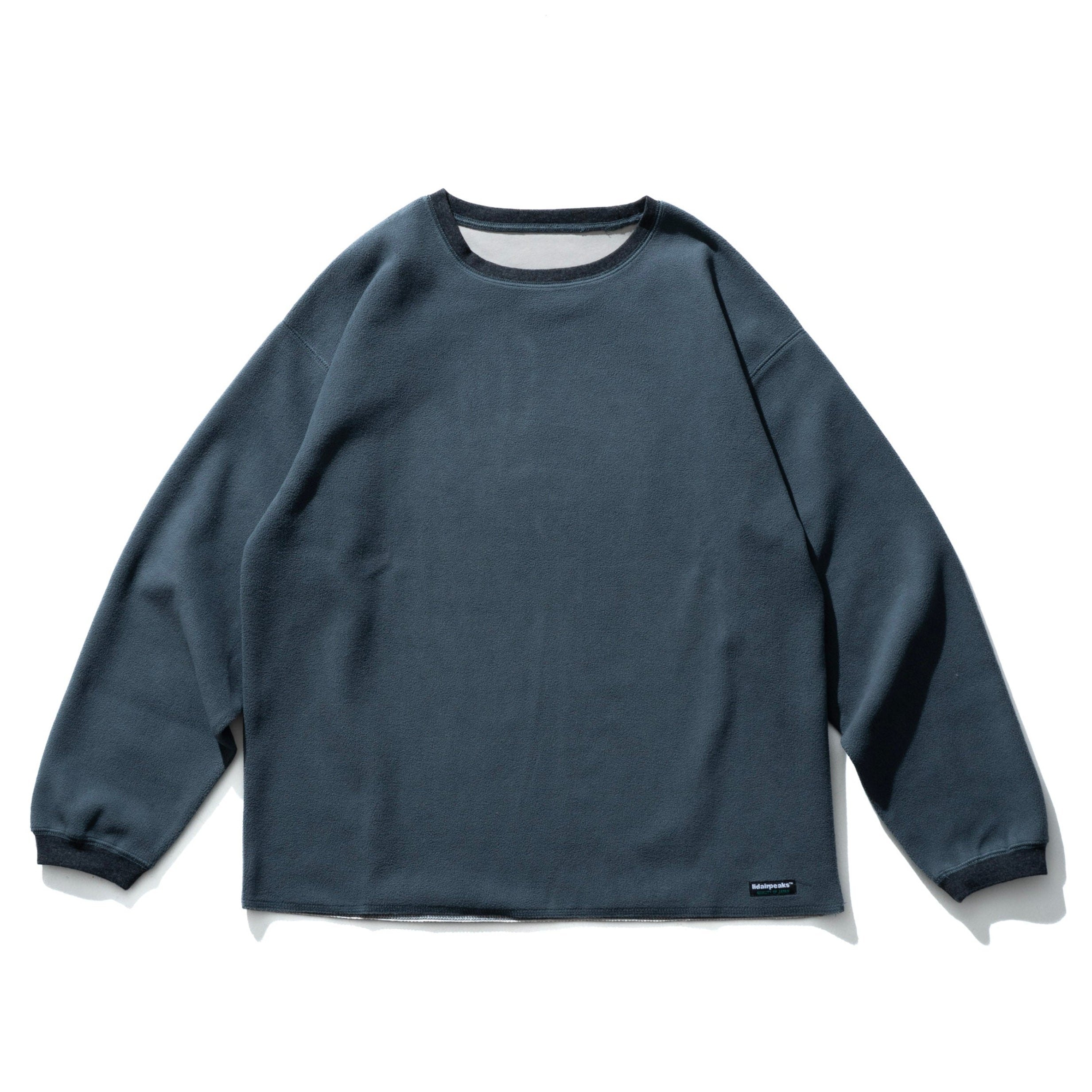 Lidairpeaks - DF Crew neck "Slate/Ash Grey"