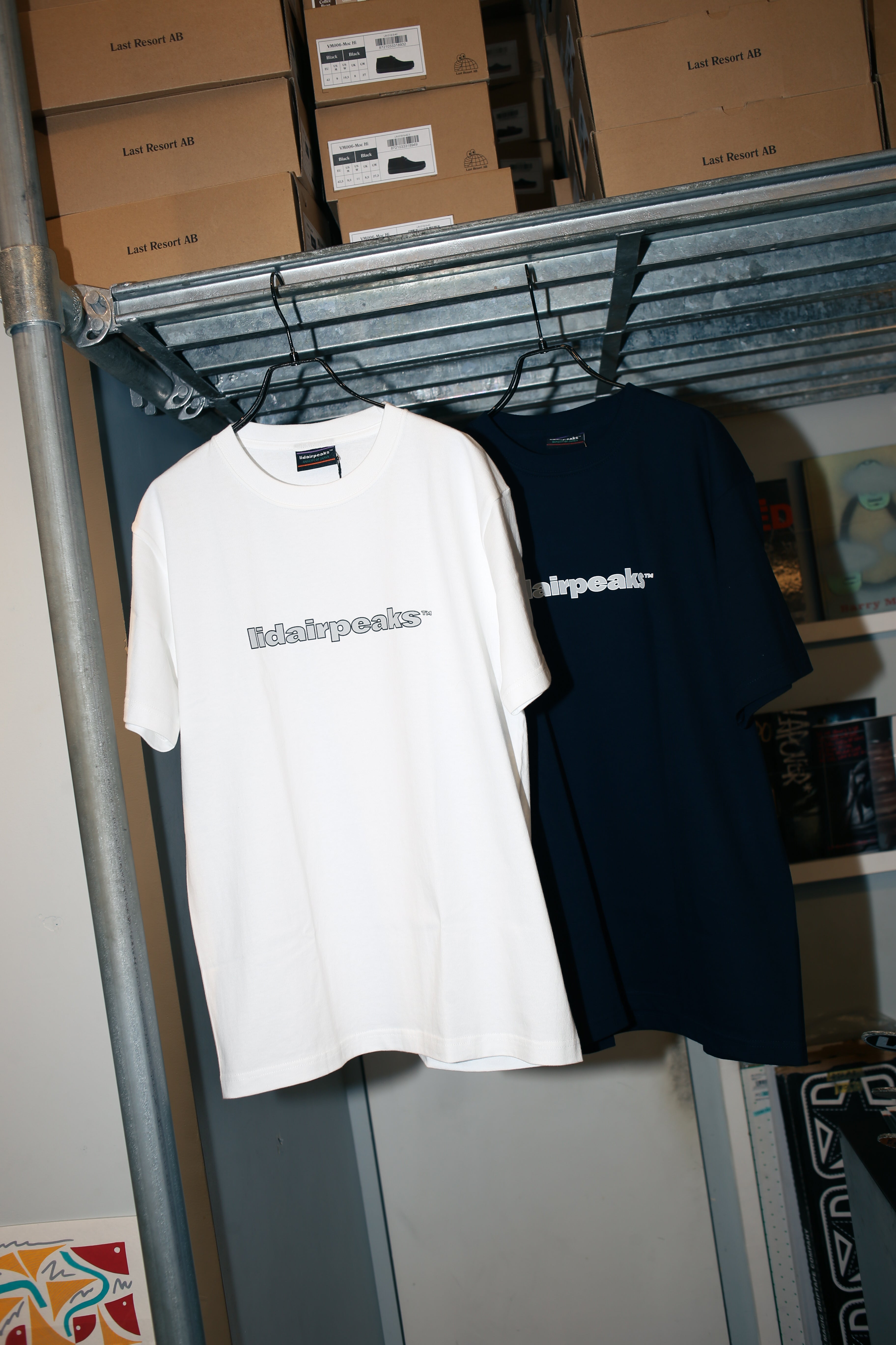Lidairpeaks - Logo T-shirts "White"