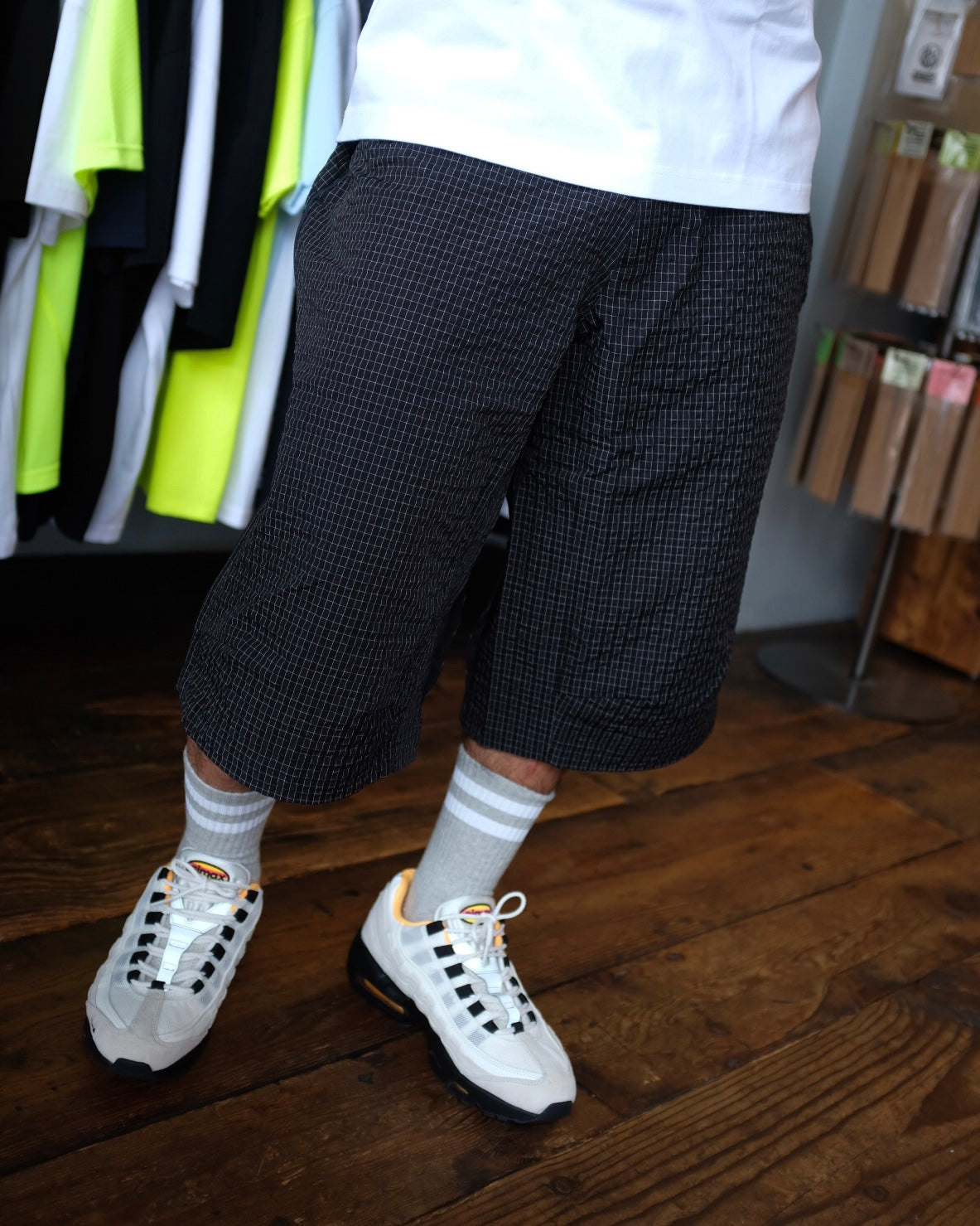 Lidairpeaks - Strata shorts "Black"