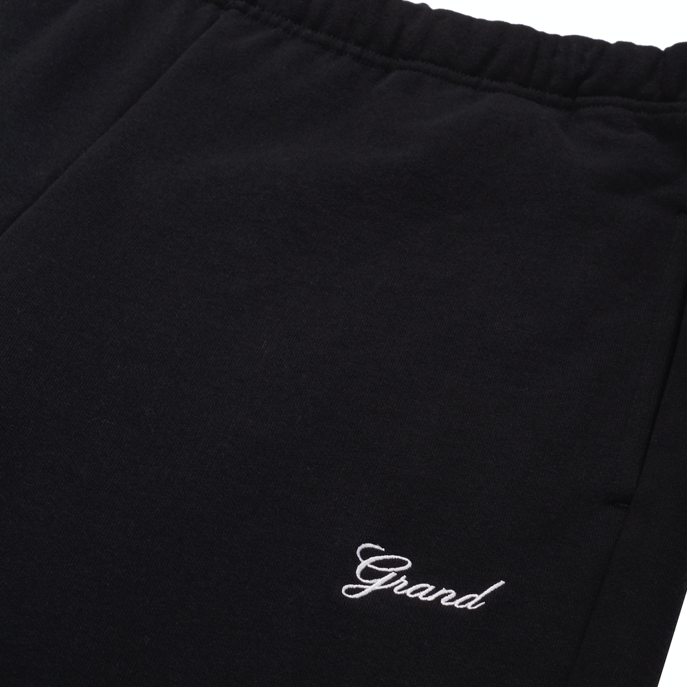 GRAND COLLECTION - Script Sweatpants "Black"