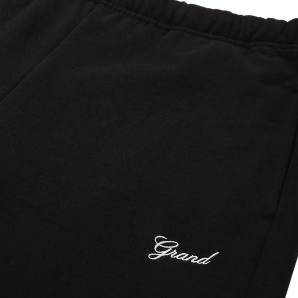 GRAND COLLECTION - Script Sweatpants "Black"