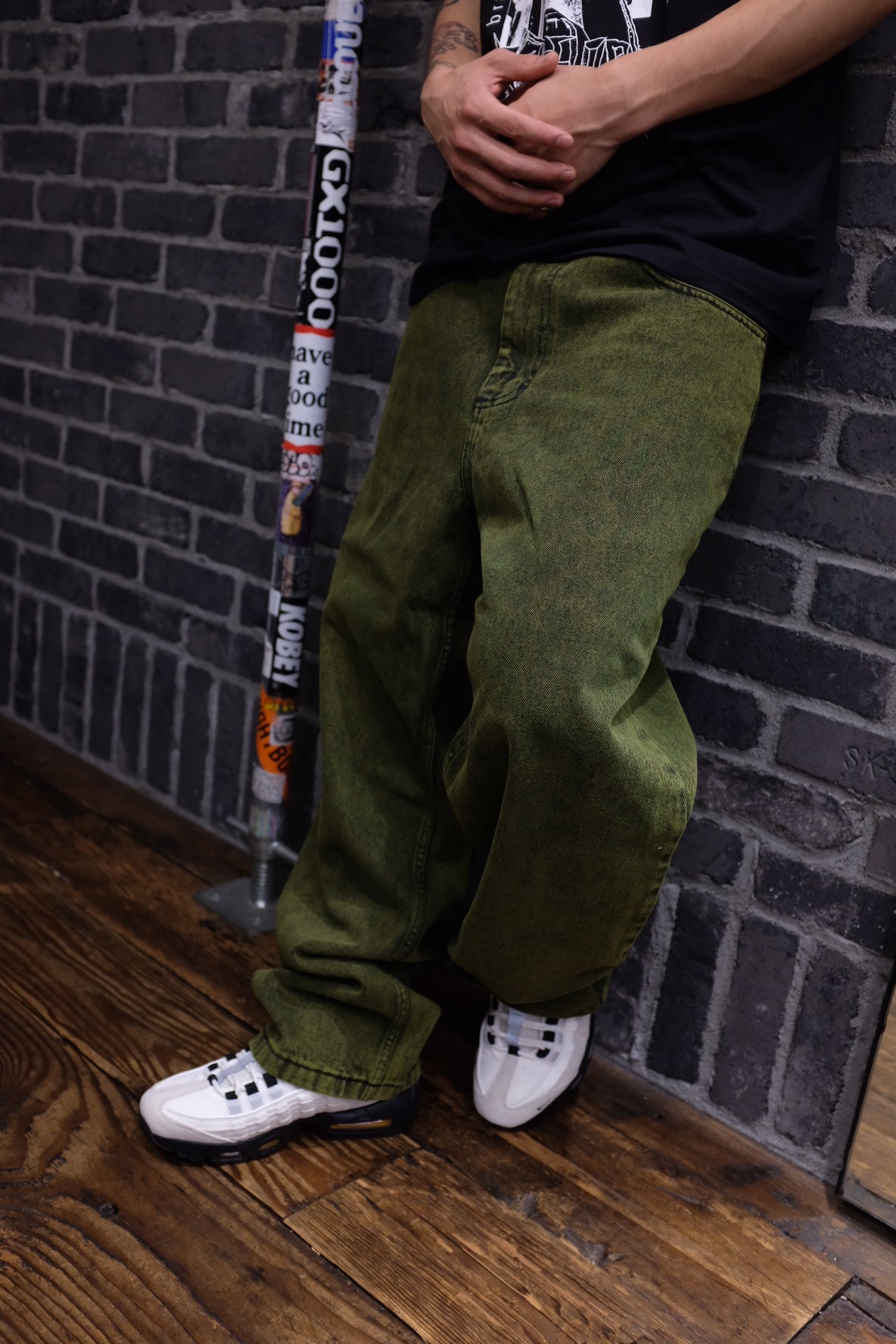POLAR - Big Boy Pants "Green/Black"