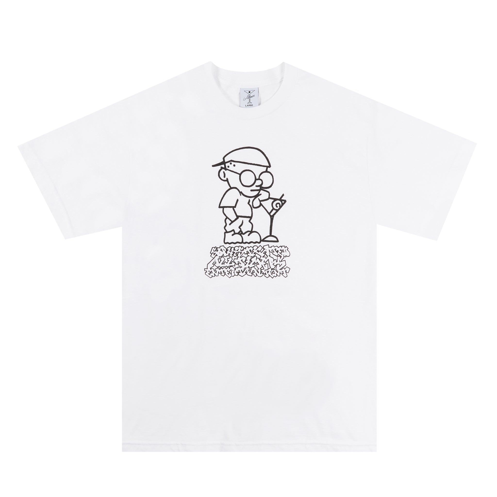 ALLTIMERS x Bronze - Sophisticated T-Shirt "White"