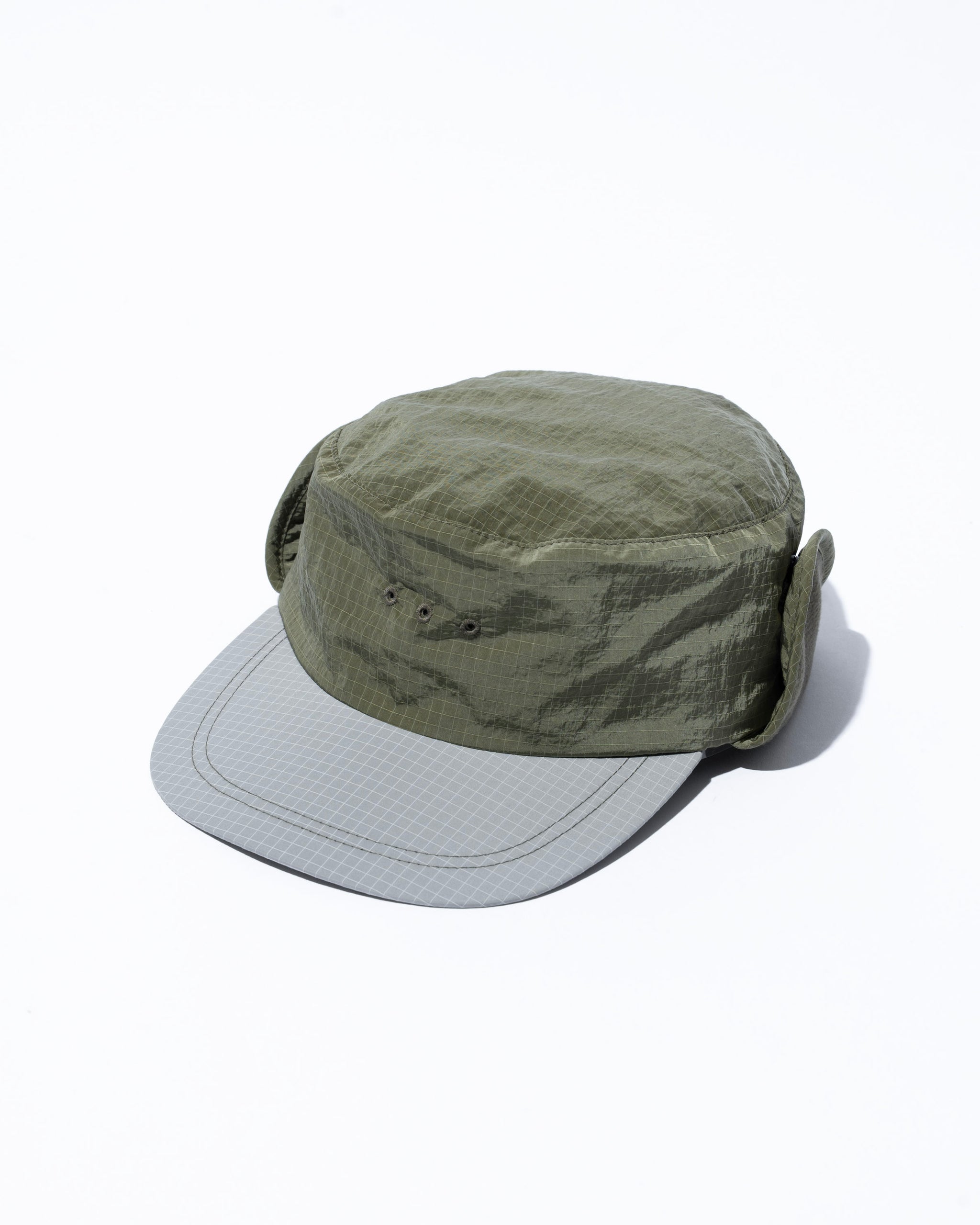 Lidairpeaks - Cylinder Flap Hat "Olive"