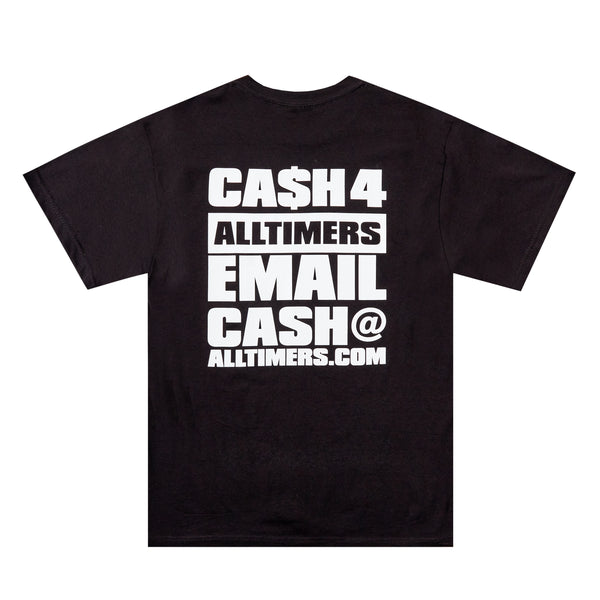 ALLTIMERS - Atlantic Ave T-Shirt "Black"