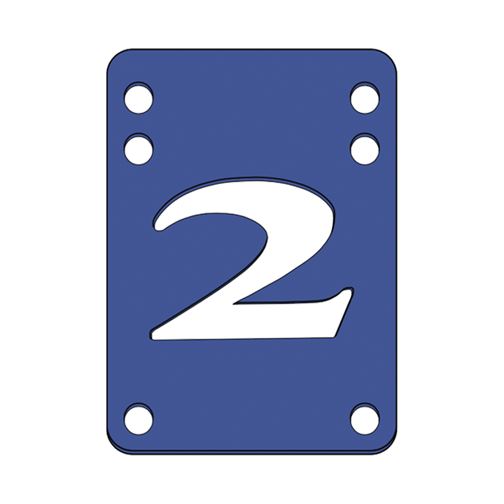 2 RISER PADS