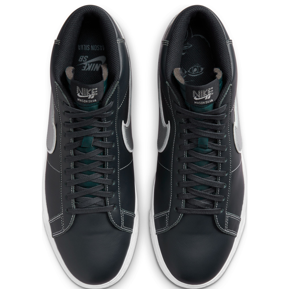 NIKE SB -  ZOOM BLAZER MID "MASON SILVA" QS "Blackened Blue/Wolf Grey/Black"