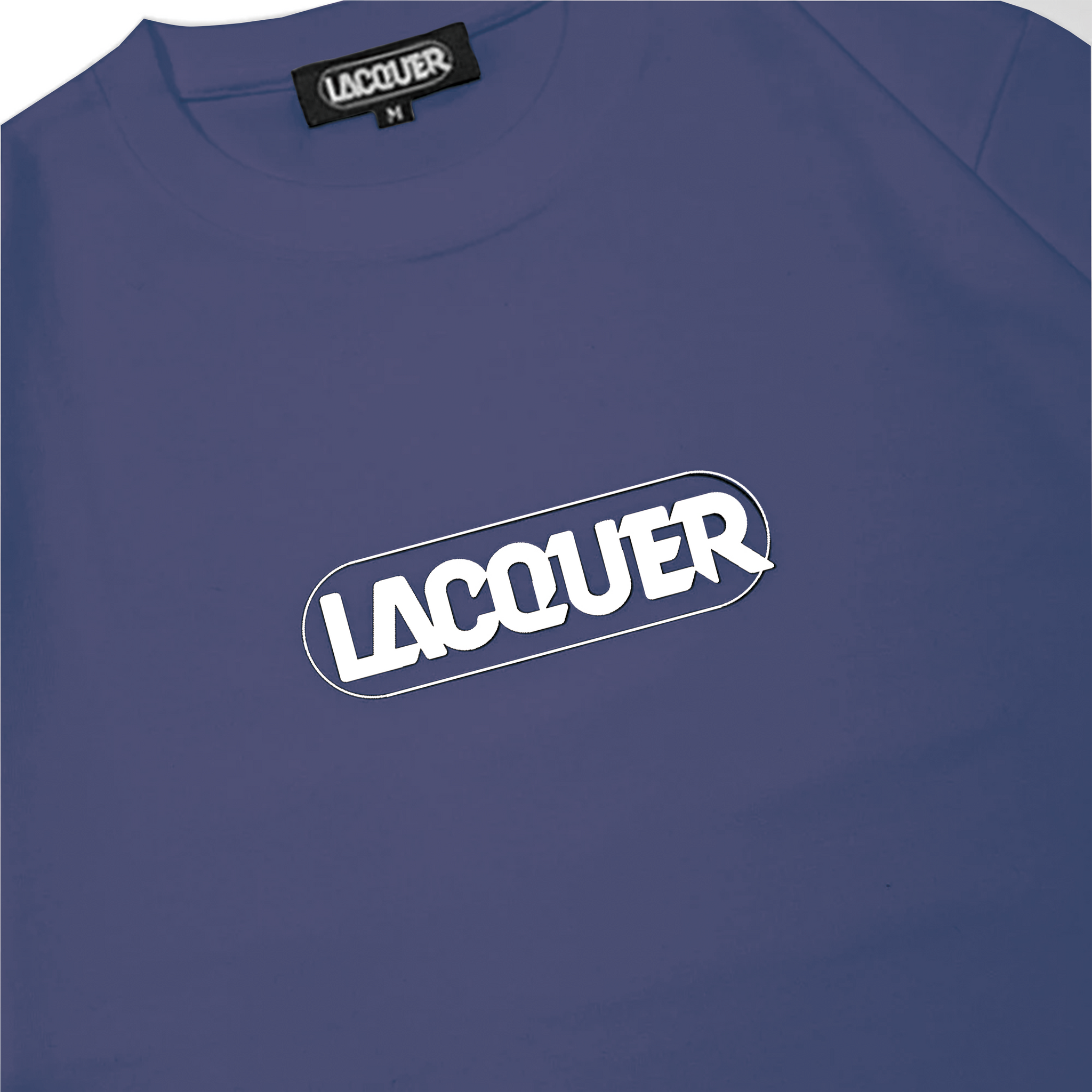 LACQUER - Logo Tee "Navy"