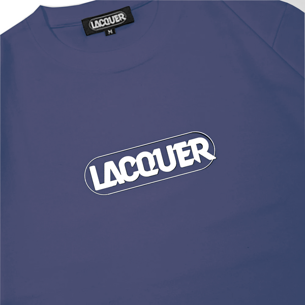 LACQUER - Logo Tee "Navy"