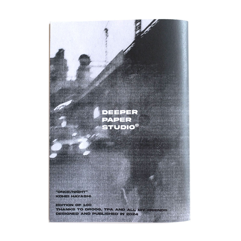 KOHEI HAYASHI PHOTO ZINE "ONCE/NIGHT"