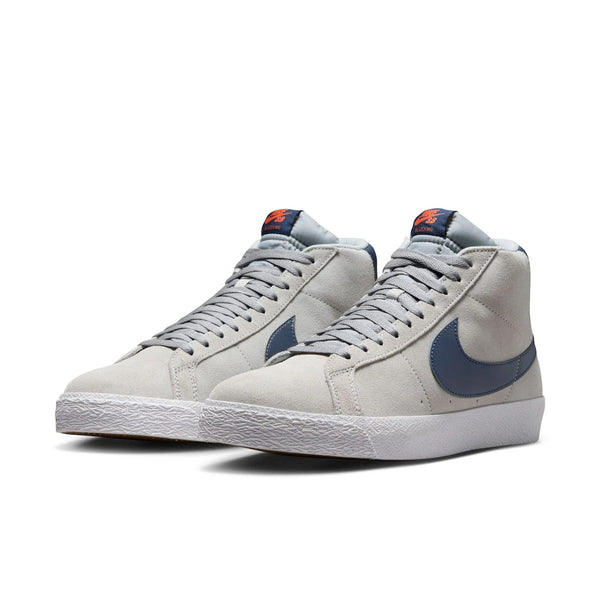 NIKE SB - ZOOM BLAZER MID "Wolf Grey / Mid Night Navy"