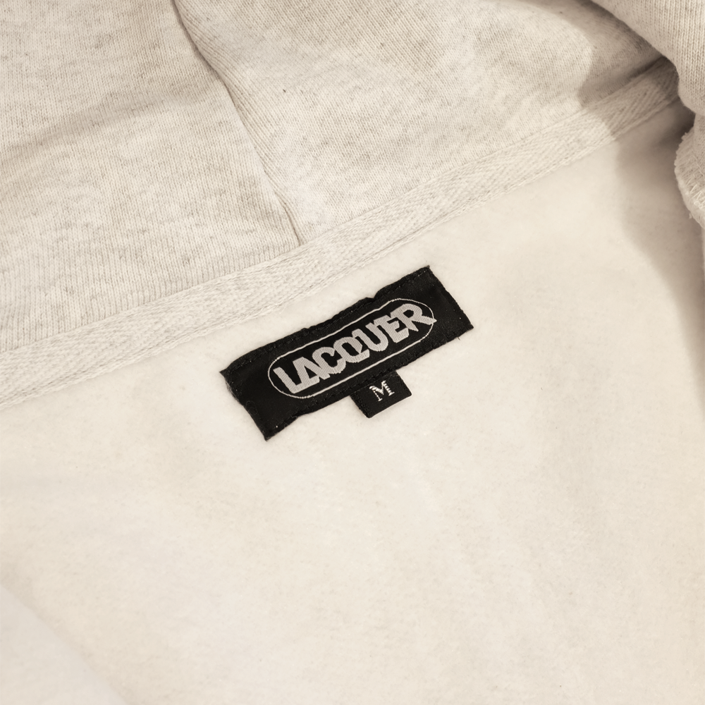 LACQUER - Original Zip Hoodie "Ash Gray"