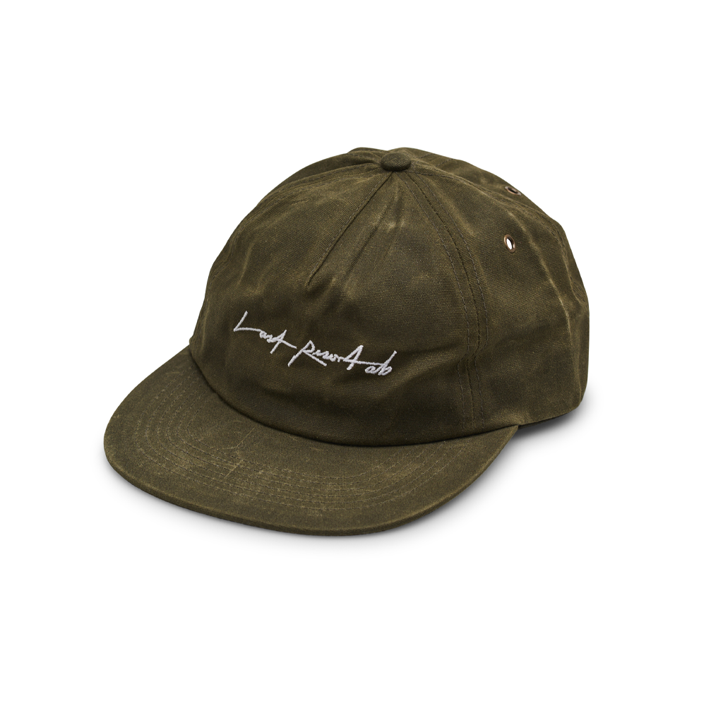 Last Resort AB - Low Crown 5 Panel Cap "Olive"