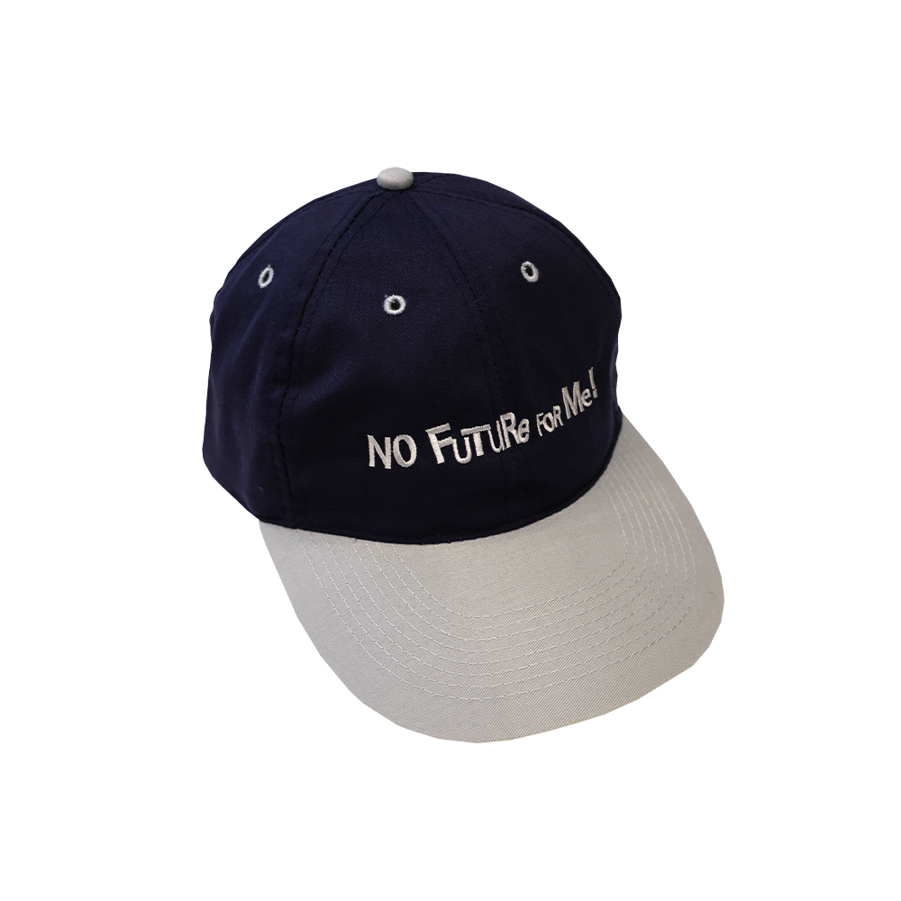 PLANT - "No Future For Me !" Cap "Navy/Grey"