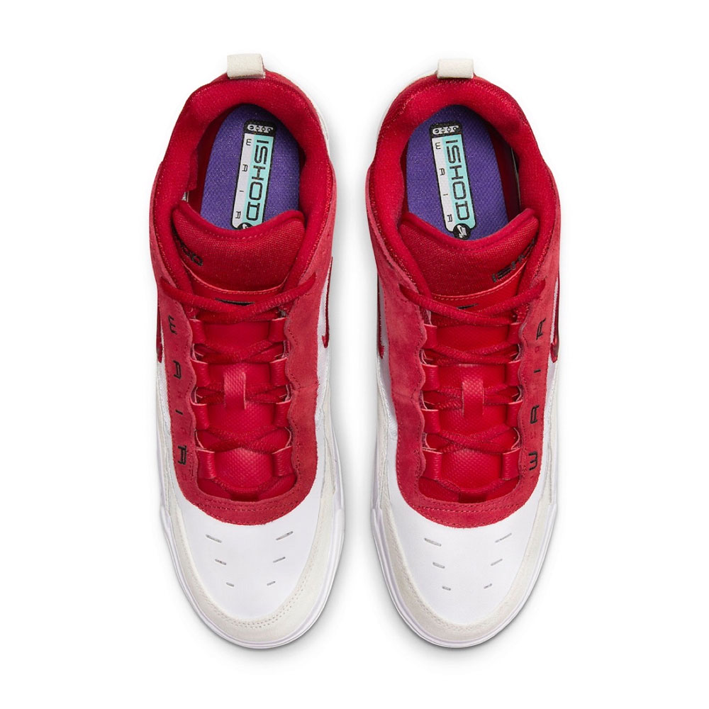 Nike air max 200 men's white and red sales