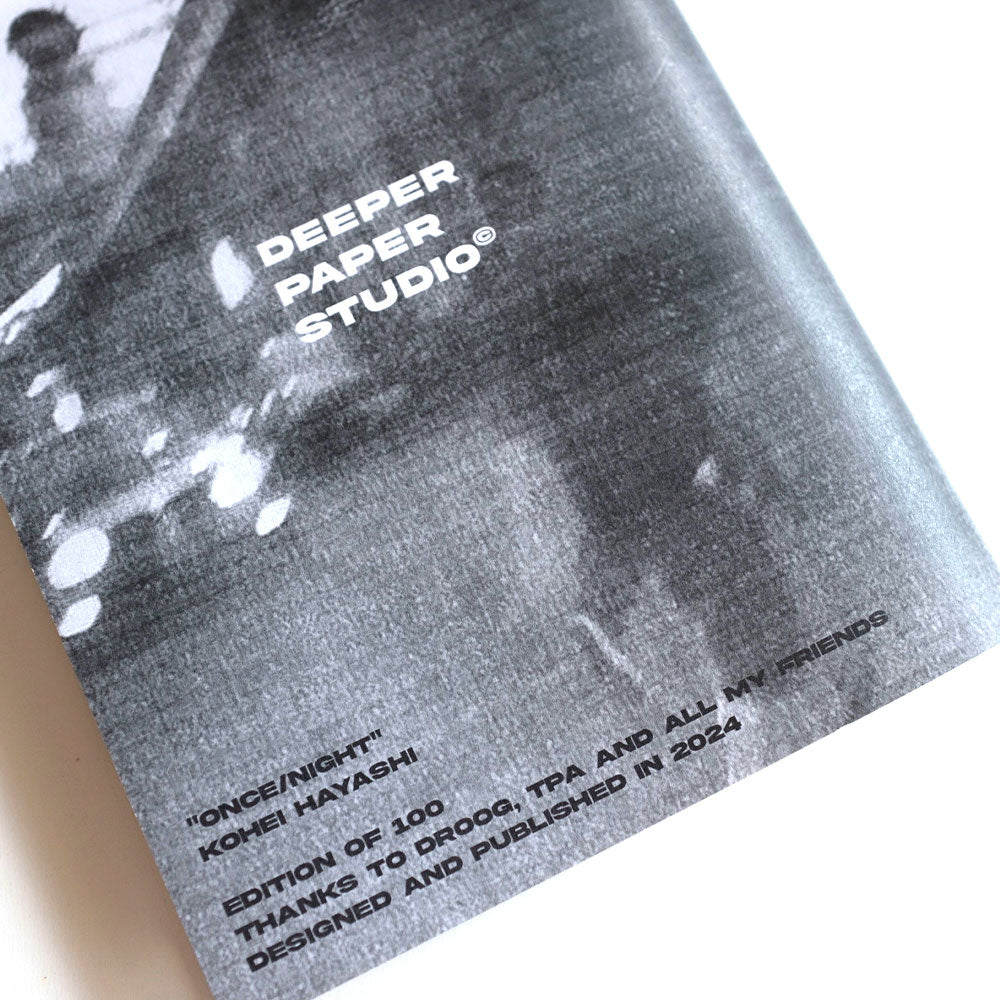 KOHEI HAYASHI PHOTO ZINE "ONCE/NIGHT"