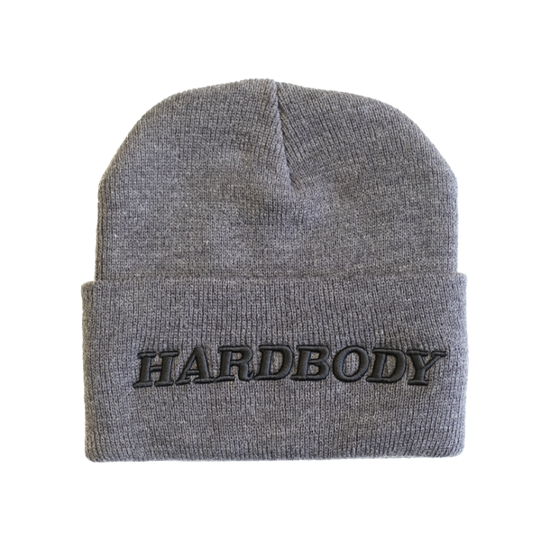 HARDBODY - HARDBODY LOGO ACRYLIC BEANIE'S "Grey/Black"