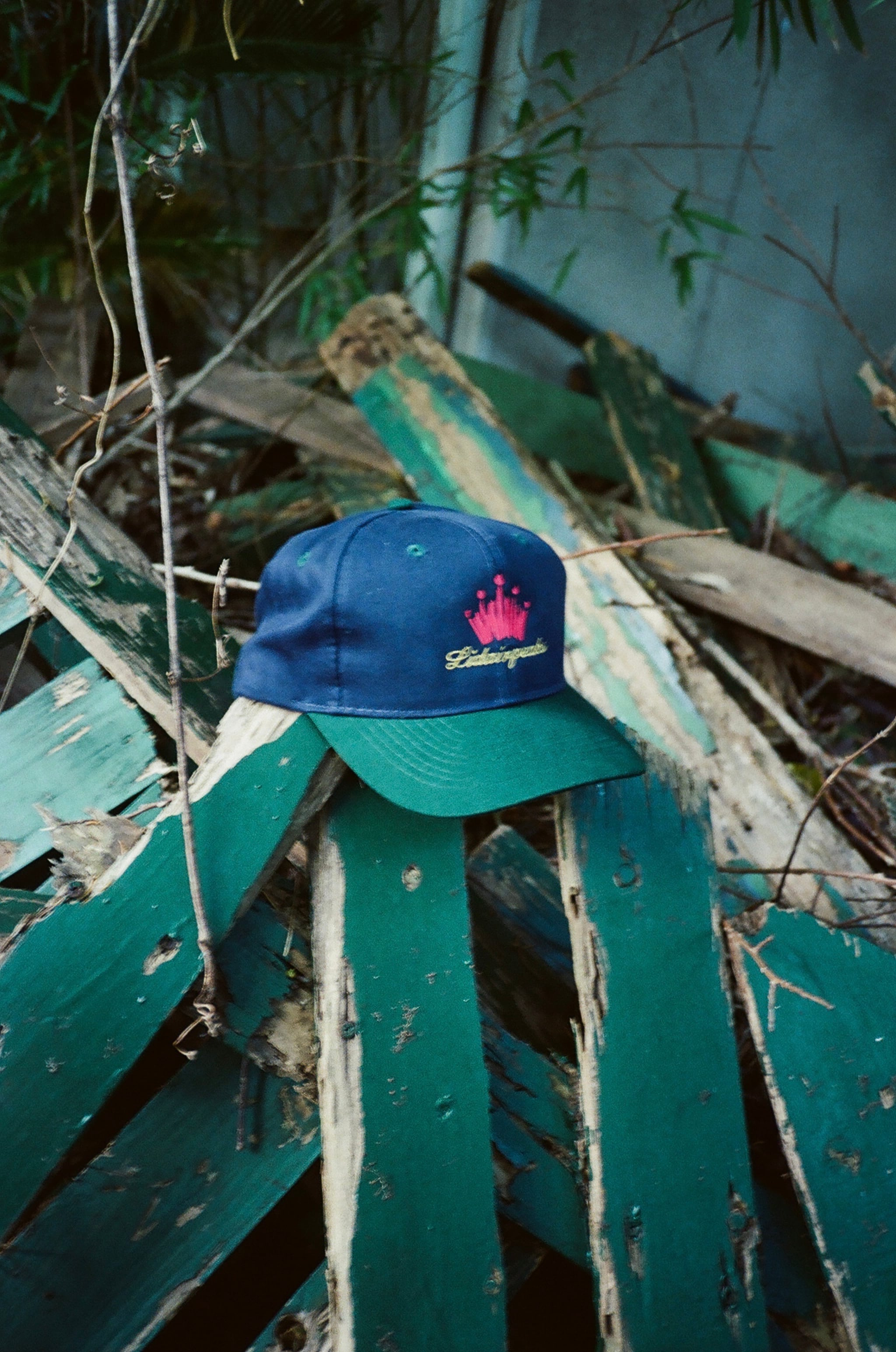 Lidairpeaks - Brew master Cap "Navy/Forest Green"