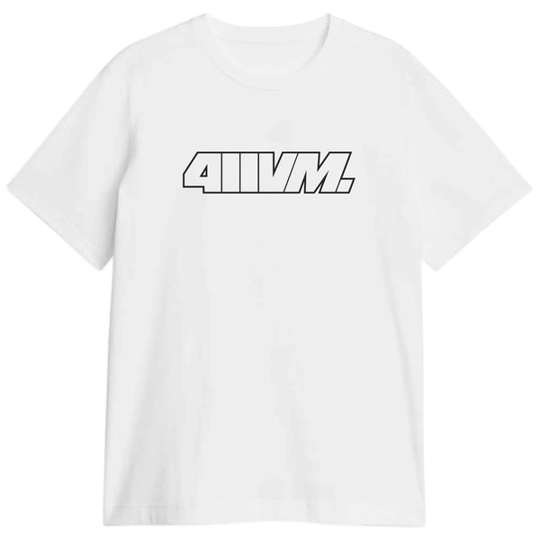 411 - Outline Garment Dye Premium S/S Tee "White"