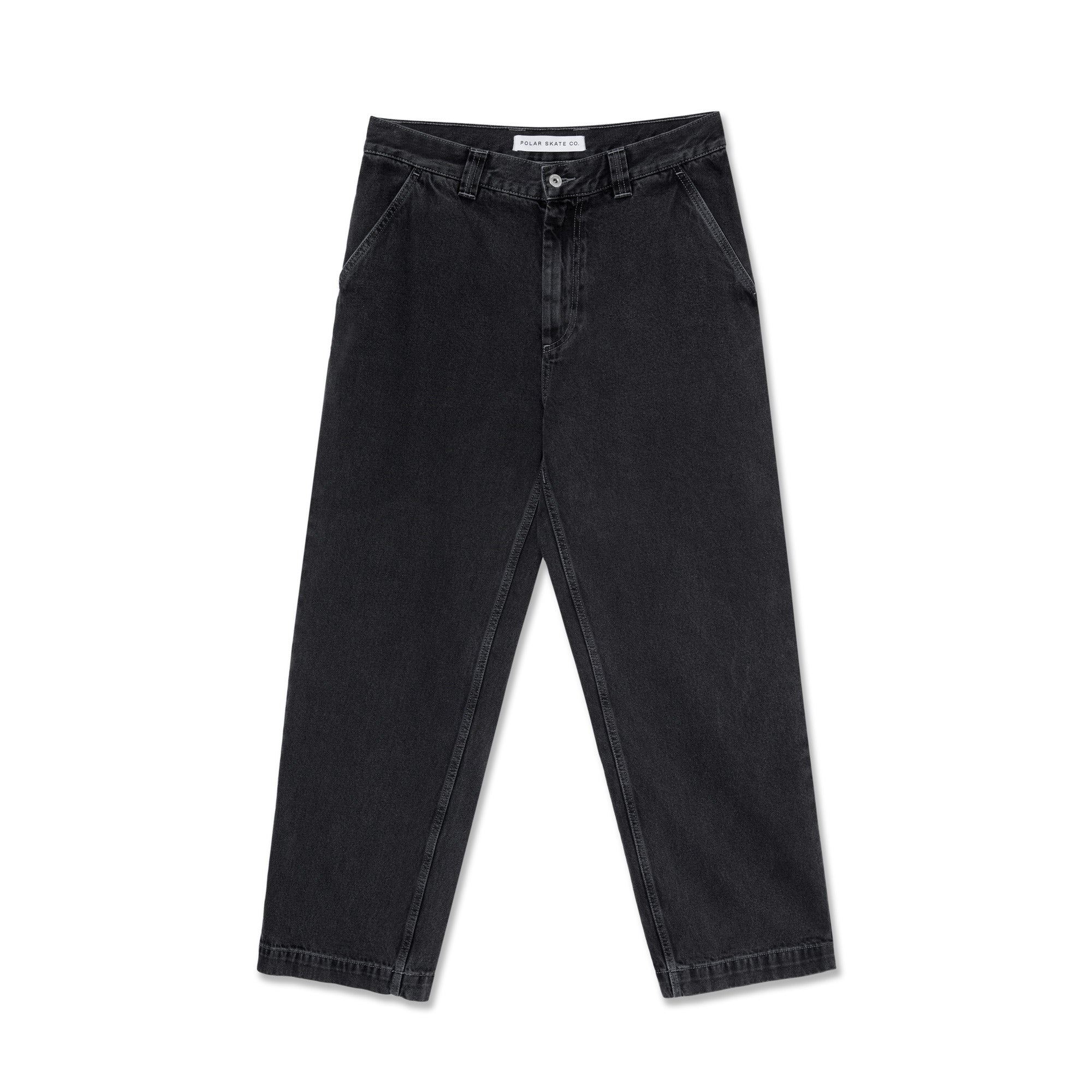 POLAR - 44! Denim Pants "Silver Black"