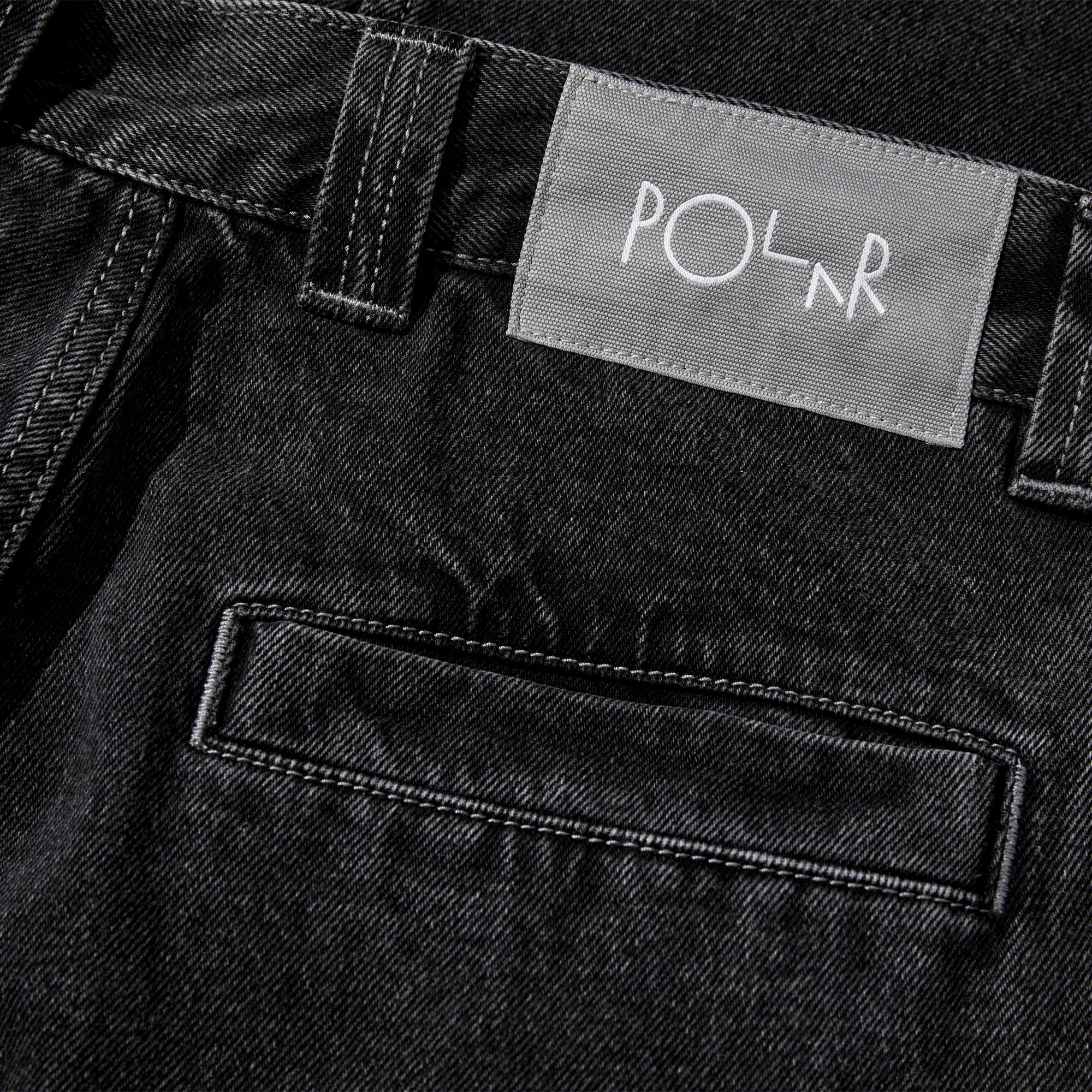 POLAR - 44! Denim Pants "Silver Black"