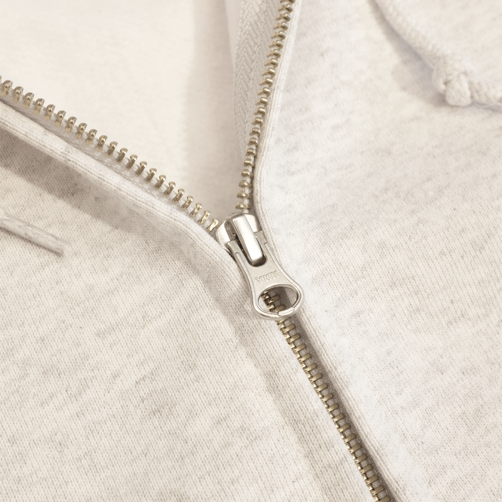 LACQUER - Original Zip Hoodie "Ash Gray"