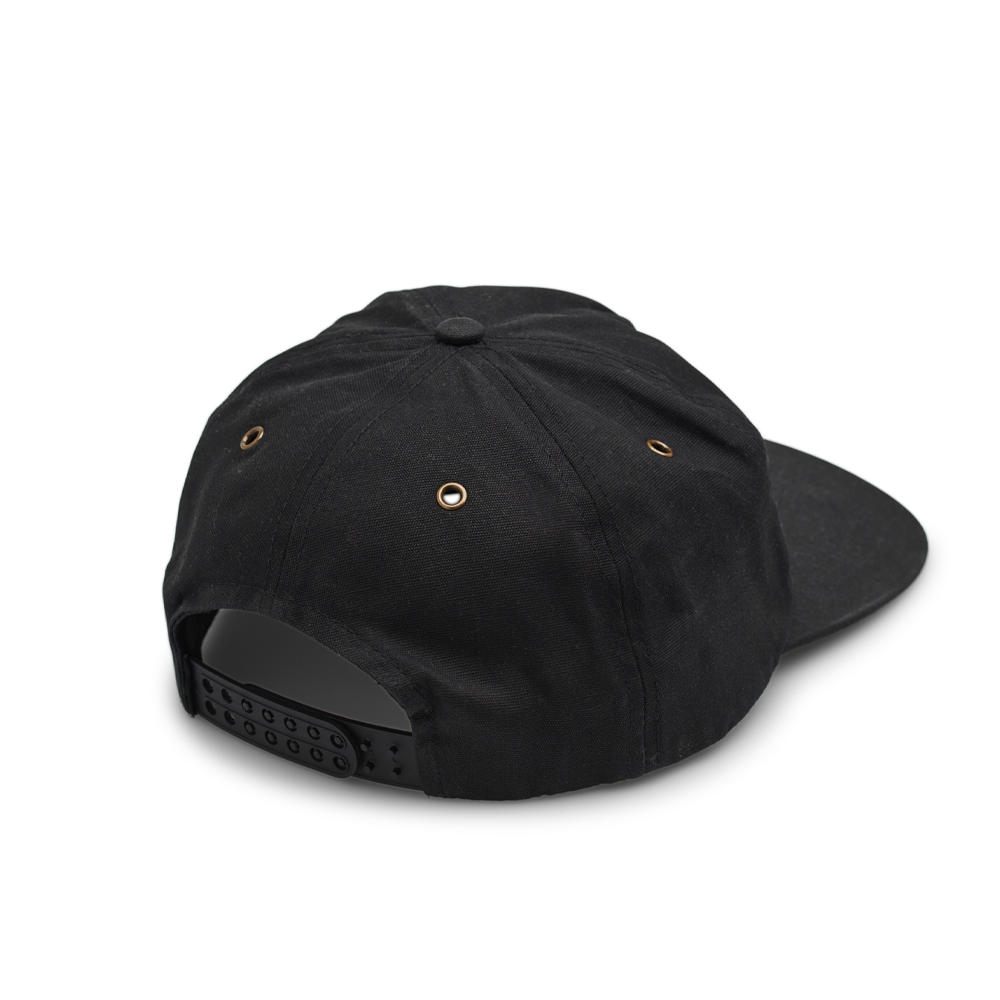 Last Resort AB - Low Crown 5 Panel Cap "Black"