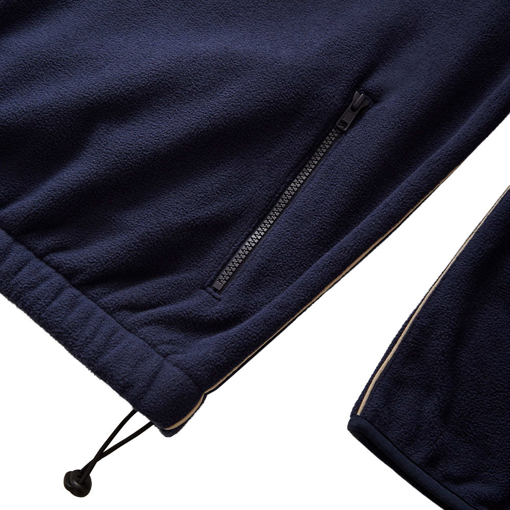 GRAND COLLECTION x UMBRO - Fleece Pullover with Piping Jacket "Navy"