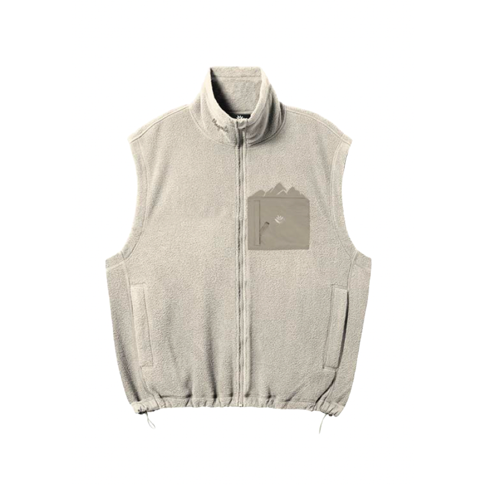 MAGENTA SKATEBOARDS - MTN FLEECE VEST "NATURAL"