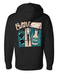 LOOPHOLE WHEELS - ON DA STREETS HOODIE "BLACK"