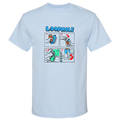 LOOPHOLE WHEELS - SLURPEE BONUS TEE "POWDER BLUE"