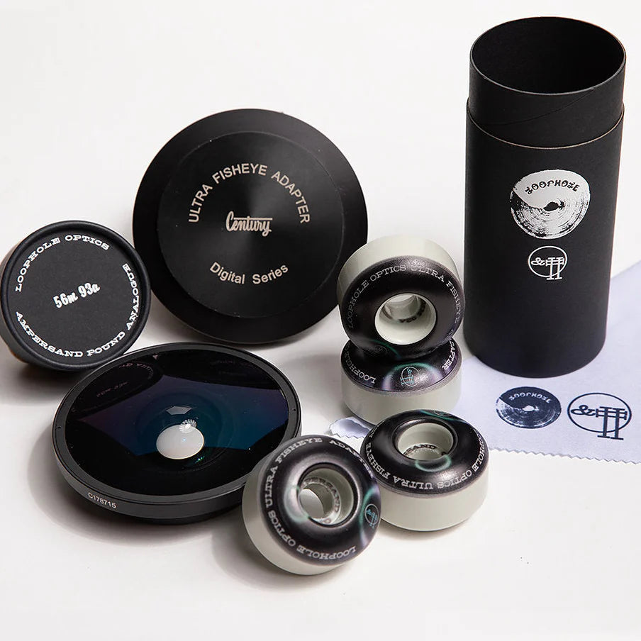 LOOPHOLE WHEELS - CRUISER WHEELS 93B 56mm with Lens Cloth