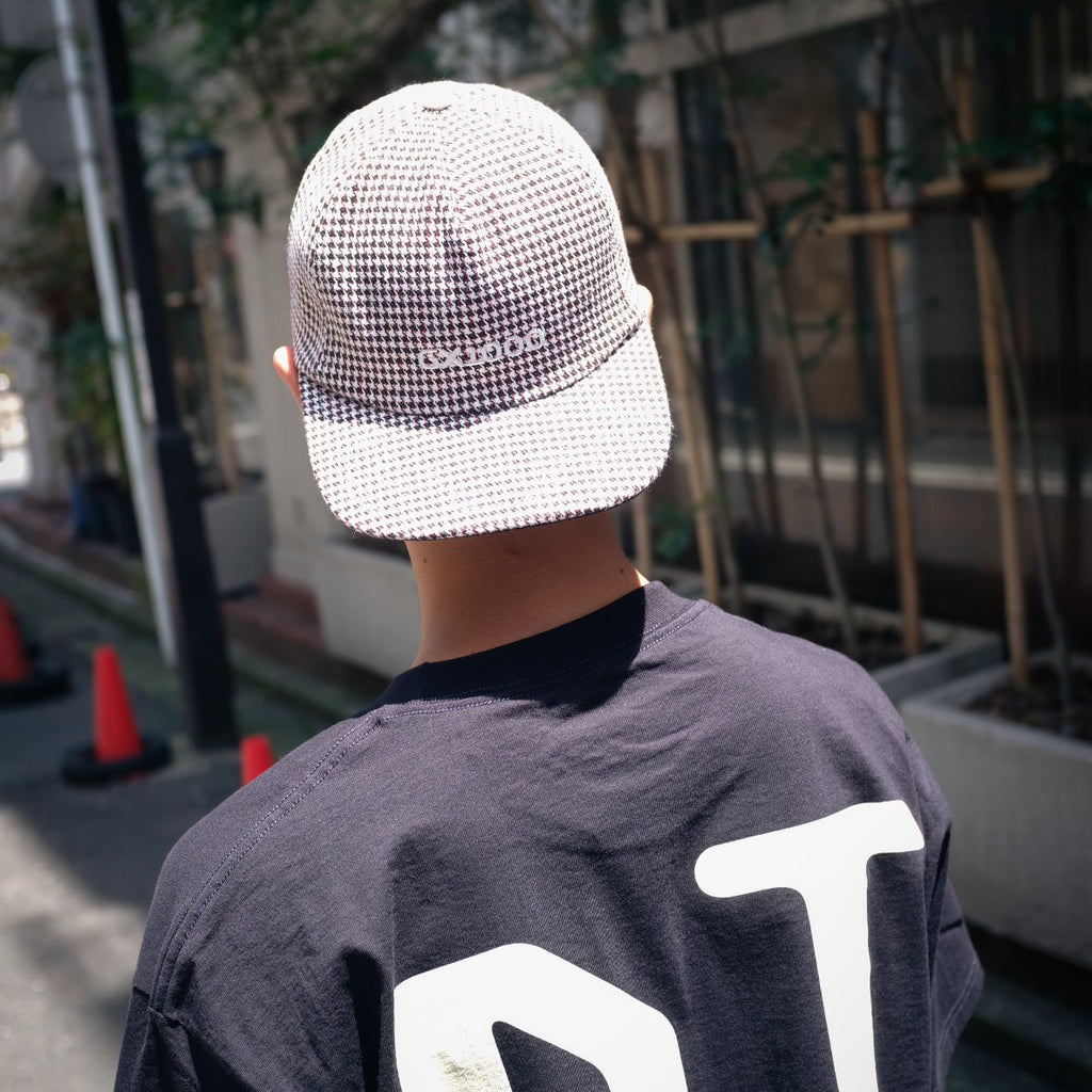 GX1000 - Mini Og Logo Hat "Houndstooth White"