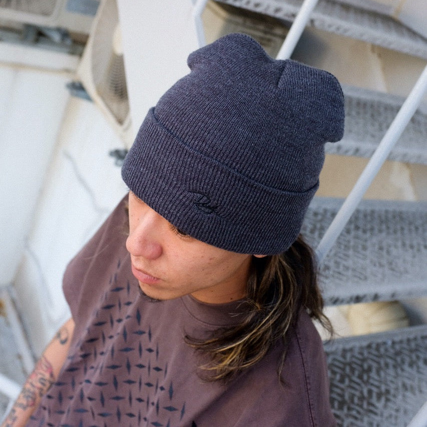 HARDBODY - HARDBODY LOGO ACRYLIC BEANIE'S "Grey/Black"