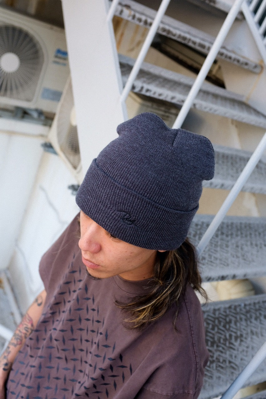 HARDBODY - HARDBODY LOGO ACRYLIC BEANIE'S "Grey/Black"