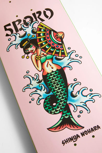 5BORO X STEVE BOLTZ - MERMAID PRO SERIES - SHINYA NOHARA PINK "8.0"