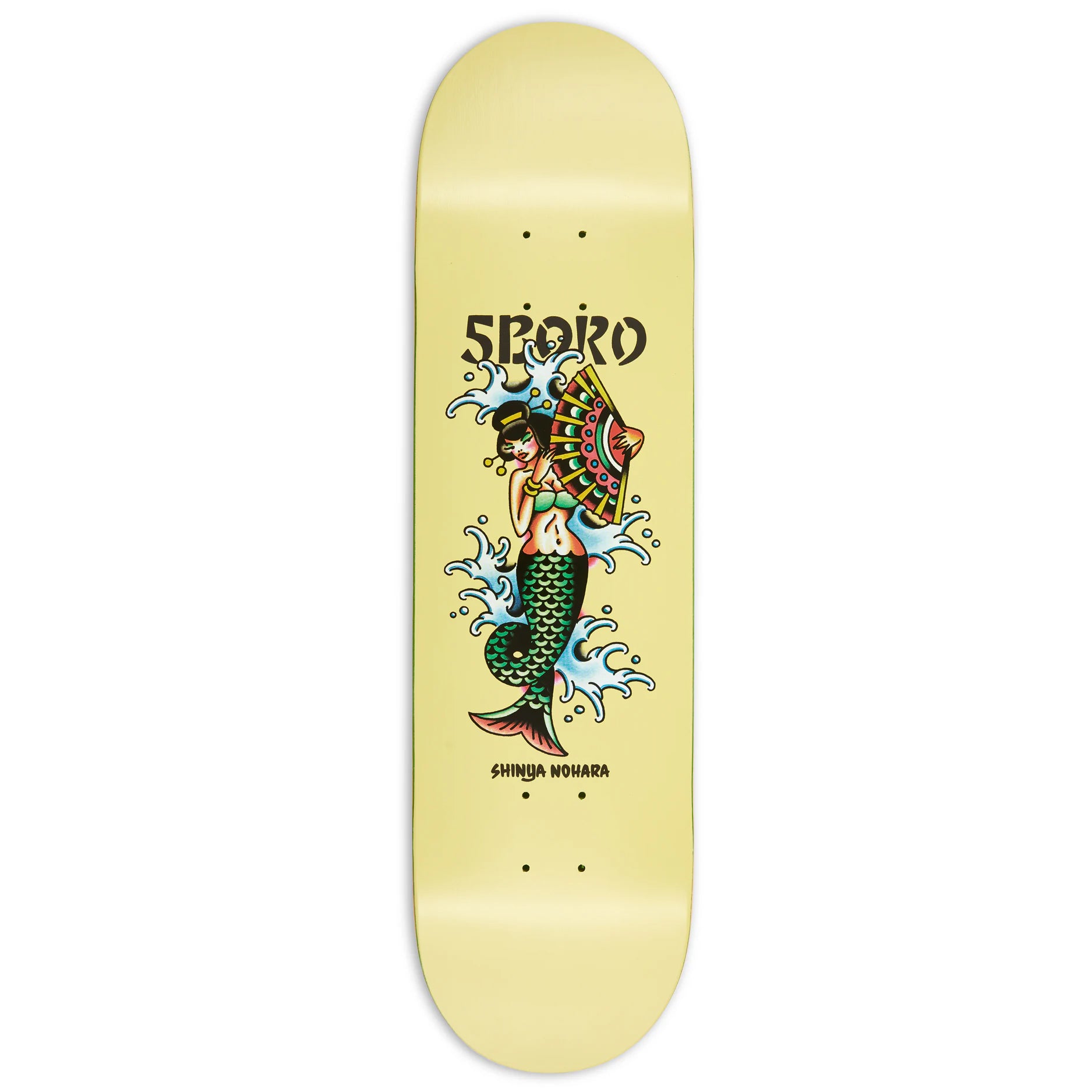 5BORO X STEVE BOLTZ - MERMAID PRO SERIES - SHINYA NOHARA YELLOW "8.25"