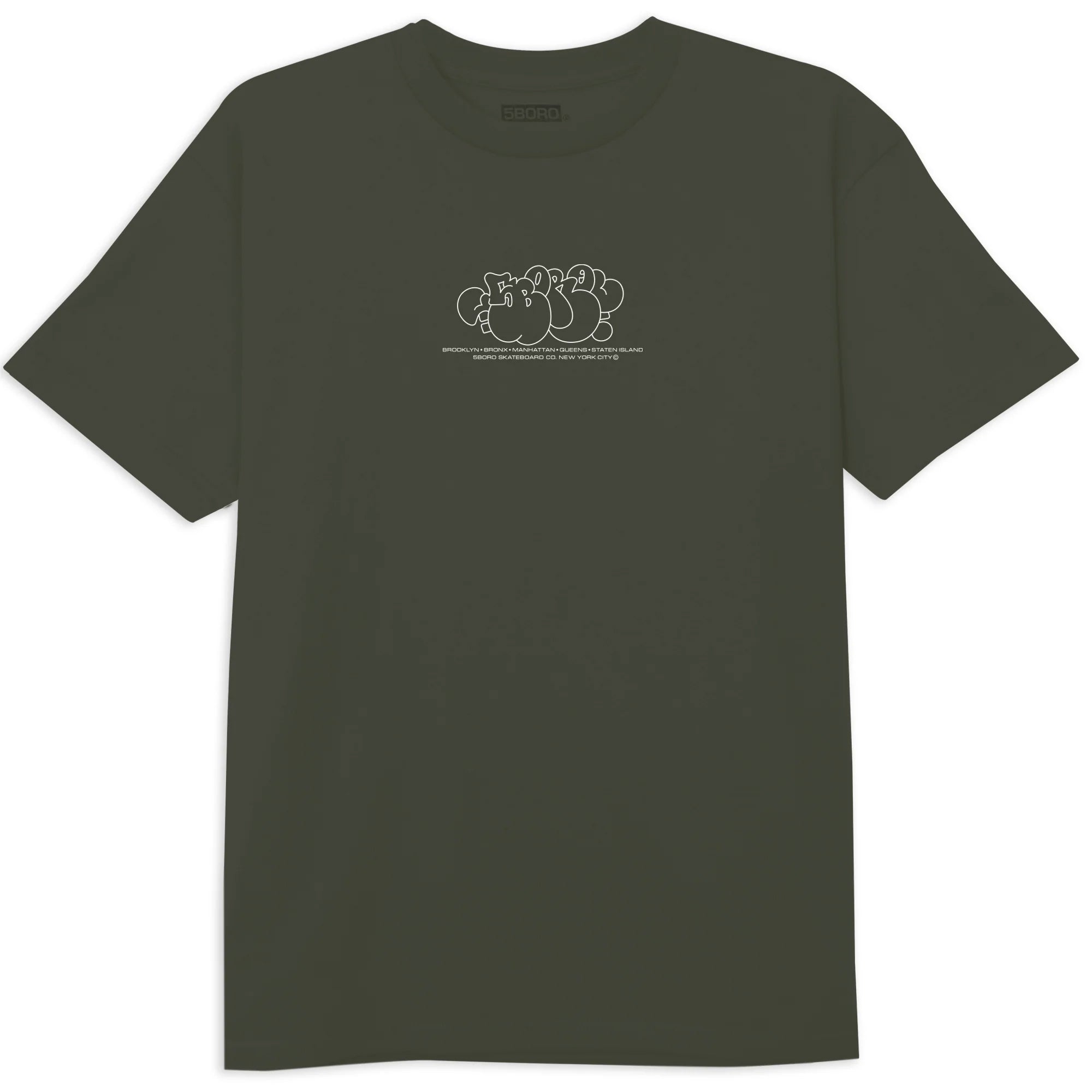5BORO - 5B X SP-ONE BUBBLE "OLIVE / WHITE"