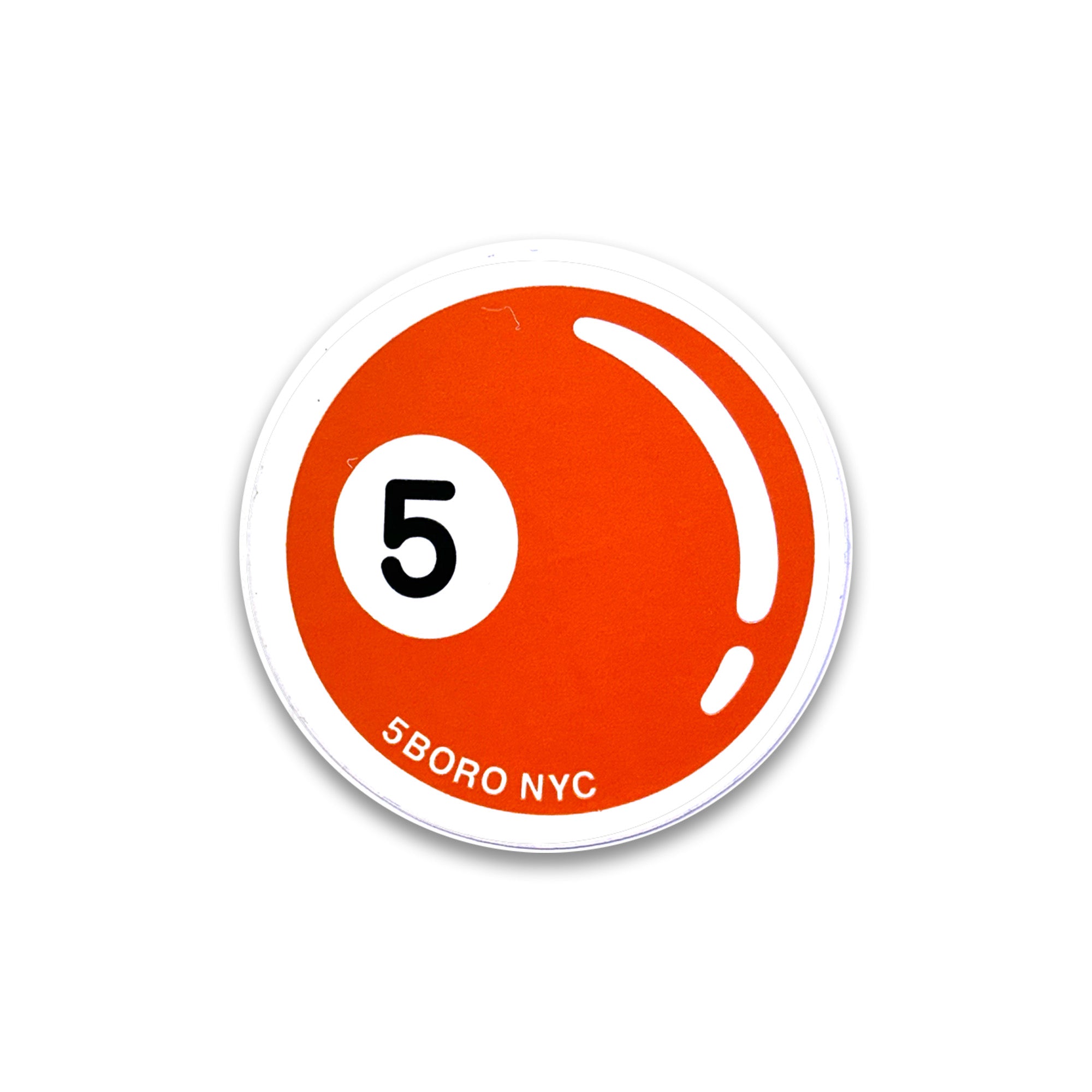 5BORO - 5Ball Sticker