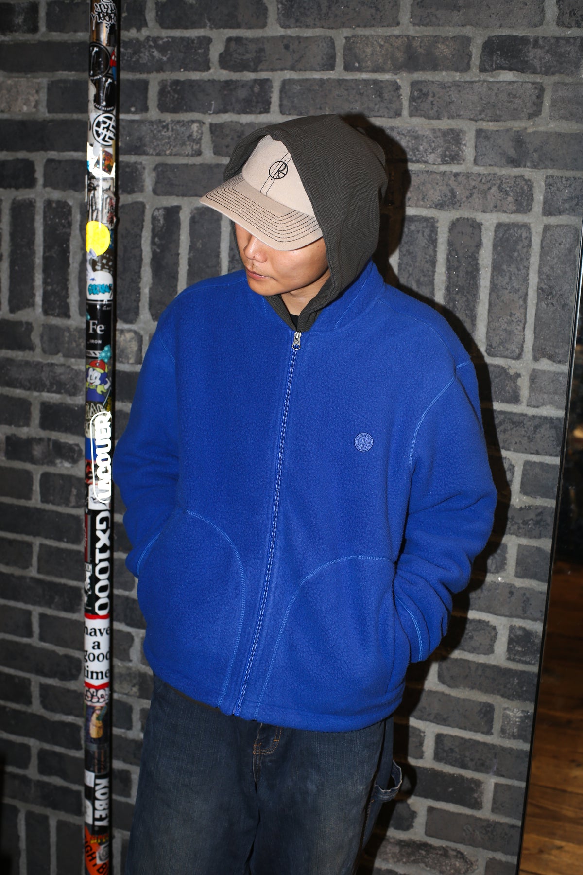 POLAR - Roman Fleece Jacket "Egyptian Blue"