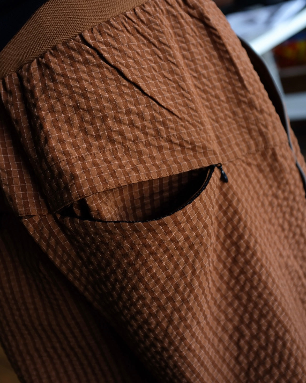 Lidairpeaks - Strata shorts "Rust"