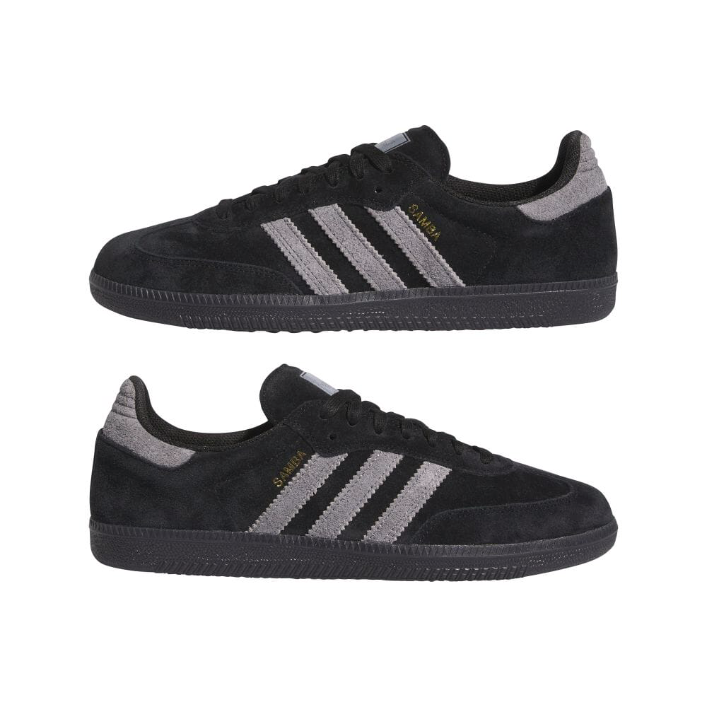 ADIDAS SKATEBOARDING - SAMBA ADV "Black/Grey"