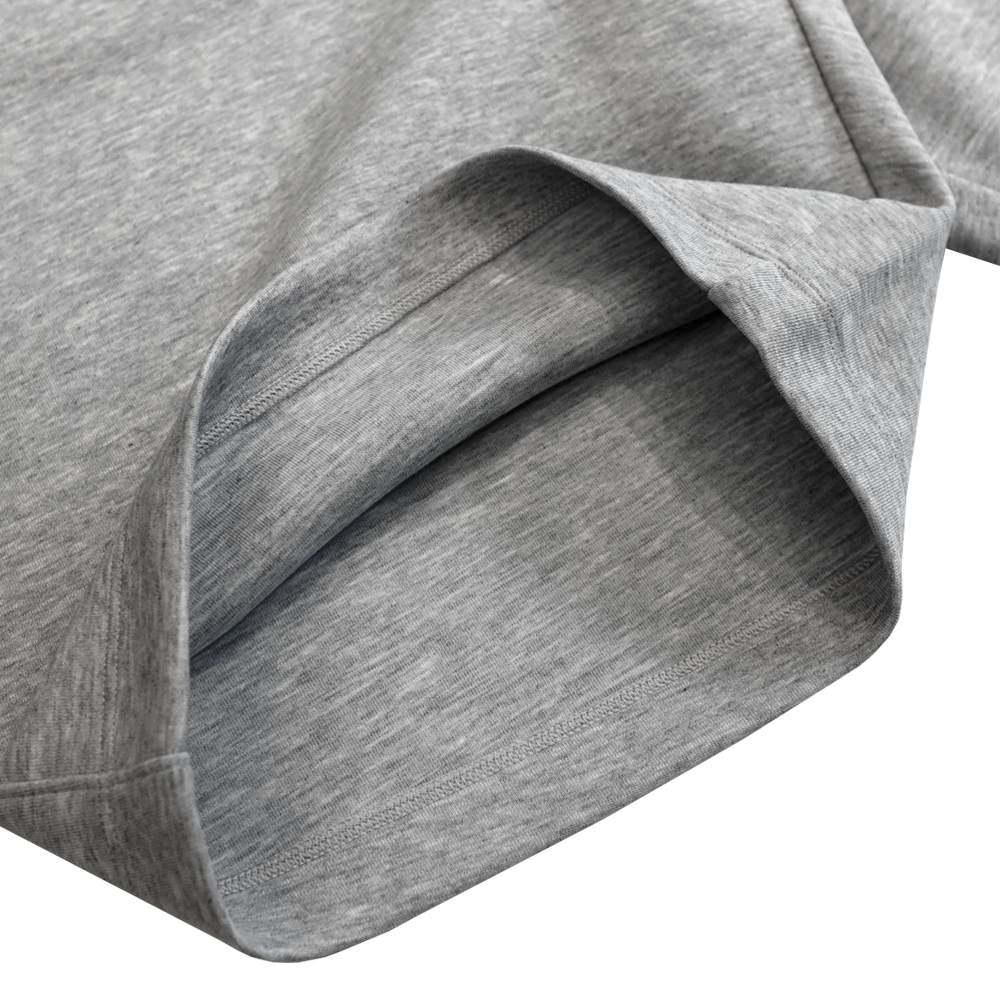 LACQUER - Embroidery Sweat Short "Grey"