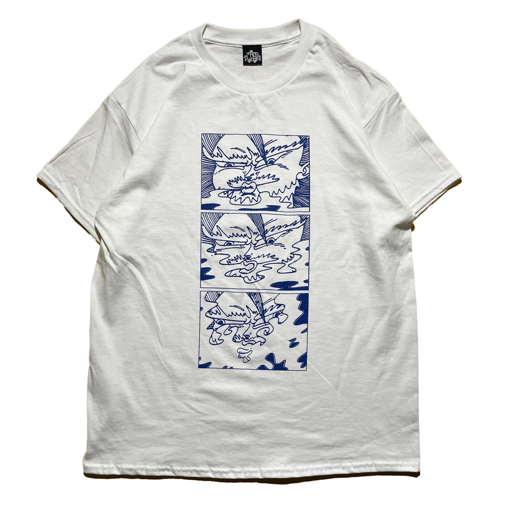 MANWHO - 万風神 TEE "White"