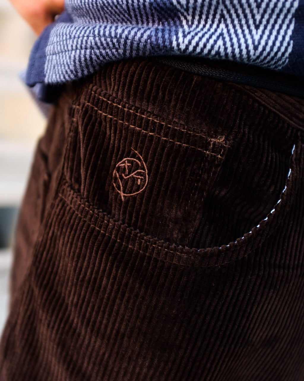 POLAR - Big Boy Pants | Cord "Chocolate"