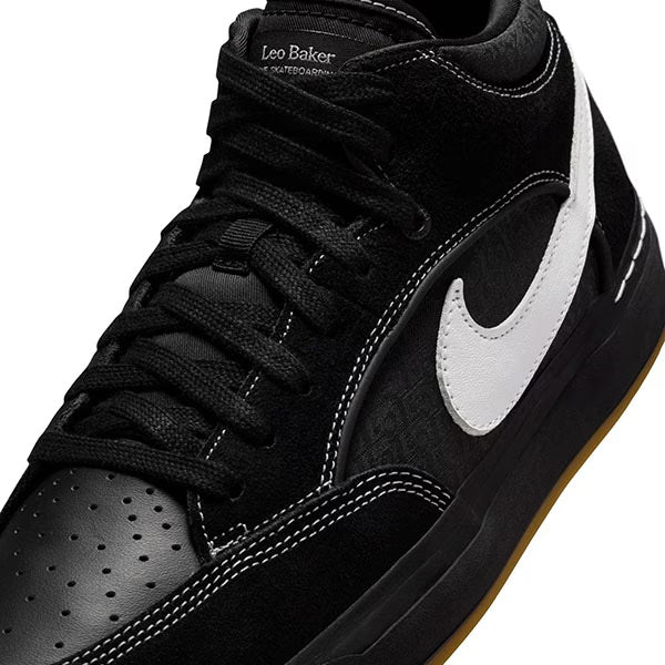 NIKE SB - REACT LEO "Black/White/Gum"